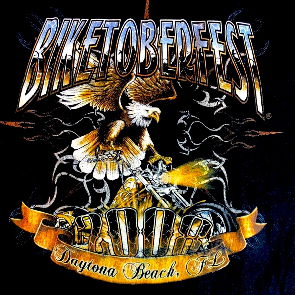 Vintage Biketoberfest 2008 Daytona Beach, FL tshirt